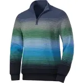 Franco Bettoni Herren Zipper-Pullover Multicolor