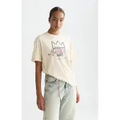 Scotch & Soda Basquiat Washed Artwork T-shirt Eggnog Größe: S | Hemden Outlet | Damen