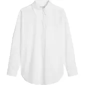 Marc O'Polo Marc OPolo Langarmbluse "aus Baumwoll-Premium-Popeline" Boyfriend Bluse