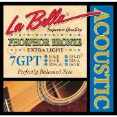 La Bella 7GPT Phosphor Bronze 010/050