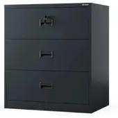 Jan Nowak Aktenschrank aus Metall SARA XL V3 102x90x60 cm Anthrazit
