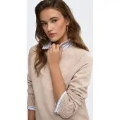 ONLY Strickpullover "ONLPRINCESS LS O-NECK RAGLAN KNT NOOS" Viskosemischung, regular fit