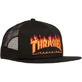 Thrasher Flame Mesh Kappe