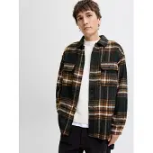 Jack & Jones Langarmhemd "JJEBRADLEY OLLIE OVERSHIRT LS NOOS" mit Brusttaschen