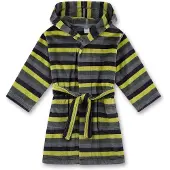 Sanetta - Kid's Terry Fleece Velours Bathrobe - Bademantel Gr 116 bunt