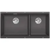 BLANCO Spüle SUBLINE 480/320-U 85,5 x 46 cm felsgrau 523585