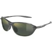 Maui jim MJ0339S Herren-Sonnenbrille Vollrand Rund Kunststoff-Gestell, grau