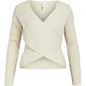 Object Objpinja L/S Knit Wrap Pullover Pb14