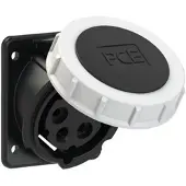 Pce 4152-7f87 CEE-Anbausteckdose schräg (75x85mm) 16A 5p 7h IP67 41527f87