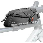Merkloos Wasserdichte Fahrradtasche für den Oberrohrbereich mit magnetischem Verschluss