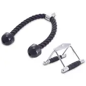 Markenlos Kraftstation Power Rack aus Stahl für Heimfitness - Schwarz