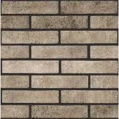 Multi Brick Tones Wandfliese tobacco 6x25 cm Relief BRTONESTO