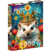 Enjoy Puzzle Gekroonde egel puzzel 1000 stukjes