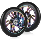 Merkloos Ersatzräder für Stunt-Scooter mit ABEC 9 Lagern