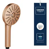 GROHE – Duschbrause, 3 Strahlen – Warm Sunset gebürstet – 134863DL01