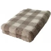 Buba DRY BED A223 Rutschfestes Hundebett 28mm Beige Kariert