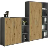 BMG Möbel AKTENSCHRANK OFFICE EDITION - SW SET 4