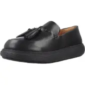 FitFlop COMFF TASSEL LEATHER LOAFER Schwarz