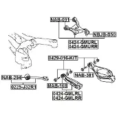FEBEST Lagerung, Lenker NAB-381