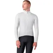 Castelli - Competizione Thermal L/S Jersey - Radtrikot Gr L grau