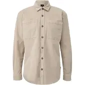 QS Hemd Overshirt aus Cord mit aufgestetzten Taschen