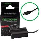 PATONA 9412, Ladestation, Schwarz, D500, D610, D750, D800, D800E, D810, D810A, D850, D7000, D7100, D7200, Z5, Z6, Z7, Z8, 9.25 V, 1.5 A, 55 mm