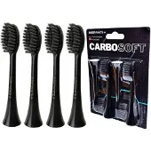 DeepWhite CarboSoft Ersatzköpfe für VITAMMY Symphony, 4 Stück