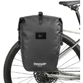 Rhinowalk Fahrradtasche Gepäckträgertasche wasserdicht TPU 20L Schultergurt Reflektierend Geschenkverpackung
