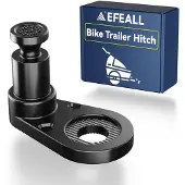 Selius Fahrradanhängerkupplung für Fahrradanhänger, geeignet für Achsdurchmesser ≤ 12 mm