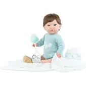 Marina & Pau Marina - Pau Puppe Newborn Teo 45cm - Spielzeugpuppe mehrfarbig