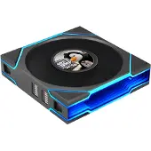 Lian Li UNI FAN TL LCD FLEX Wireless Lüfter, ARGB und LCD - Reverse Blade 120mm, schwarz