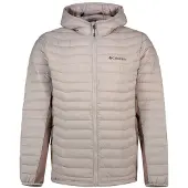 Columbia Sportswear Columbia Herren Powder Pass Hybrid Kapuzenjacke Hooded Puffer Jacket Flint Grey/