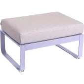 Fermob BELLEVIE 1-Sitzer-Polsterhocker mit Sitzfläche aus perforiertem Stahlblech