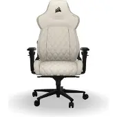 Corsair TC500 LUXE, PC-Gamingstuhl, 120 kg, Gepolsterter Sitz, Gepolsterte Rückenlehne, 180 cm, Schwarz