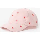 Sissy-Boy Nicki-Kappe Mit Herzstickerei - Rosa