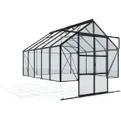 Vitavia Gewächshaus Cassandra 8300, ESG 3mm, schwarz