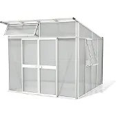 Pergart Vitavia Gewächshaus "Aura 7800" weiß 7,8 m² 10 mm HKP