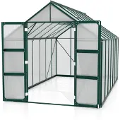 Pergart Vitavia Gewächshaus "Domus 11500" smaragd 11,5 m² 4 mm HKP