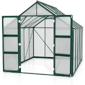 Pergart Vitavia Gewächshaus "Domus 8300" smaragd 8,3 m² 4 mm HKP