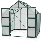 Pergart Vitavia Gewächshaus "Domus 6700" smaragd 6,7 m² 6 mm HKP