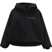 CMP Kinder Jacke, fest angesetzte Kapuze, Gr. 164