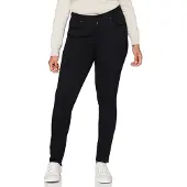 Levi's Damen Jeanshose 721 mit Stretch-Anteil, Skinny Fit, Schwarz (Long Shot),