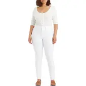 Levi's Damen Jeanshose 721 mit Stretch-Anteil, Skinny Fit, Weiß (Western White),
