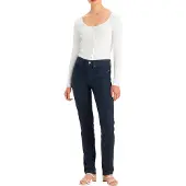 Levi's Damen 312 Shaping Slim Jeans , Outer Space Twill, 29W / 32L