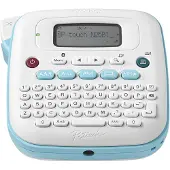 Brother Etikettendrucker P-Touch PT-N25BT, monochromer Thermotransferdruck, für Bänder bis B 12 mm, 180 dpi, 12 mm/s, LC-Display, Bluetooth, blau-weiß