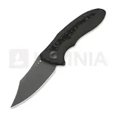We Knife Varg Taschenmesser, Tiger Stripe Titanium & Rose CF, Gray Stonewash
