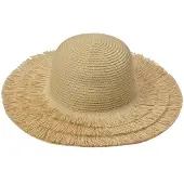 Clayre & Eef Hut Beige Papierstroh