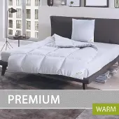 Bettwaren-Shop Daunendecke Premium warm, Füllung: 90% Daunen, 10% Federn 135/140x200 cm
