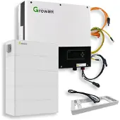 Growatt Nachrüstsatz 10,24kWh ARK SPH 10000TL3 BH-UP Hybrid-Inverter LiFePO4-Speicher