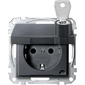 Merten SCHUKO-Steckdose anth MEG2315-0414
